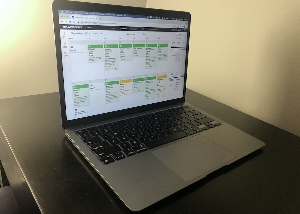 Foundation Training Plan for cycling.